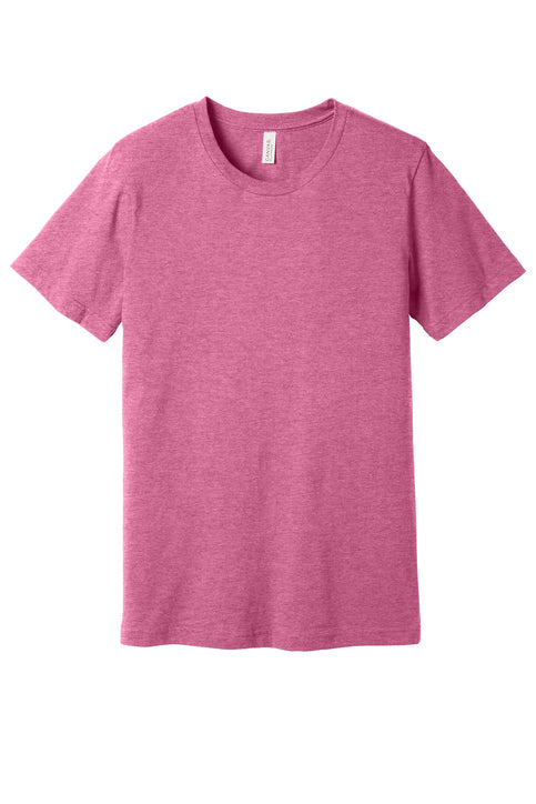 BELLA+CANVAS  Unisex Heather CVC Short Sleeve Tee. BC3001CVC