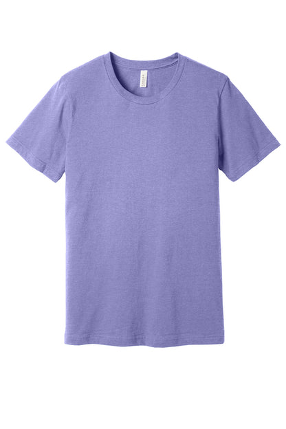 BELLA+CANVAS  Unisex Heather CVC Short Sleeve Tee. BC3001CVC