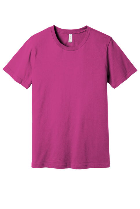 BELLA+CANVAS  Unisex Jersey Short Sleeve Tee. BC3001