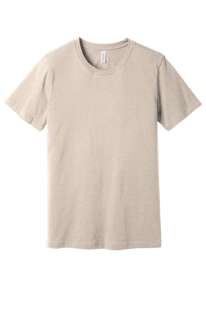 BELLA+CANVAS  Unisex Heather CVC Short Sleeve Tee. BC3001CVC
