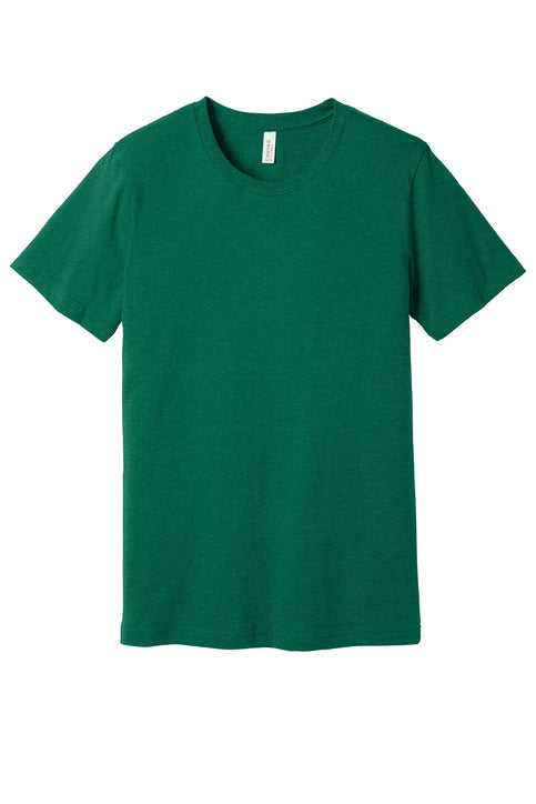 BELLA+CANVAS  Unisex Heather CVC Short Sleeve Tee. BC3001CVC