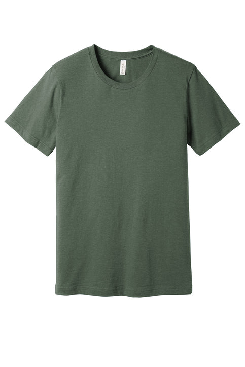 BELLA+CANVAS  Unisex Heather CVC Short Sleeve Tee. BC3001CVC