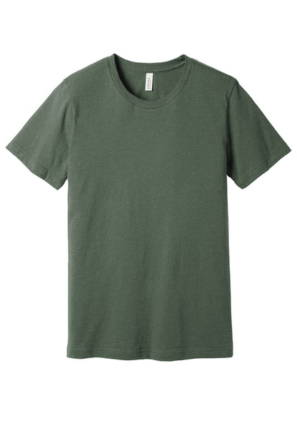 BELLA+CANVAS  Unisex Heather CVC Short Sleeve Tee. BC3001CVC
