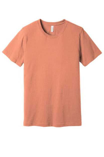 BELLA+CANVAS  Unisex Heather CVC Short Sleeve Tee. BC3001CVC
