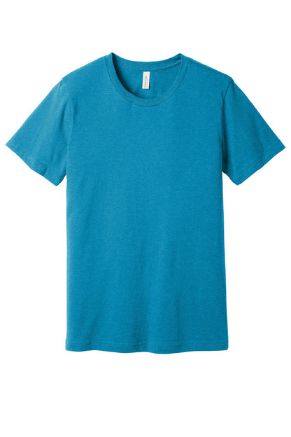 BELLA+CANVAS  Unisex Heather CVC Short Sleeve Tee. BC3001CVC