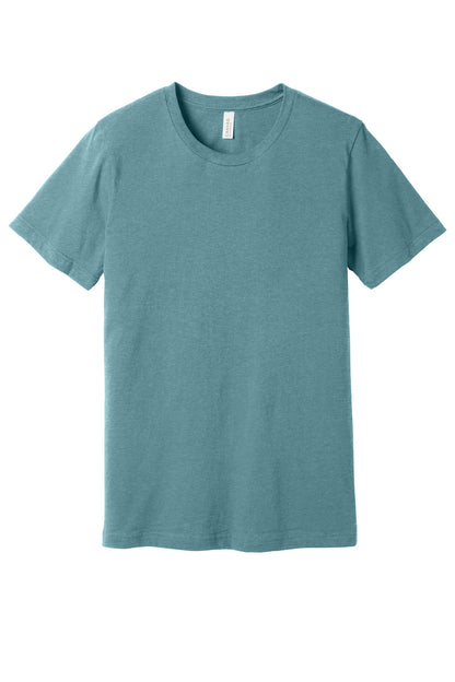 BELLA+CANVAS  Unisex Heather CVC Short Sleeve Tee. BC3001CVC