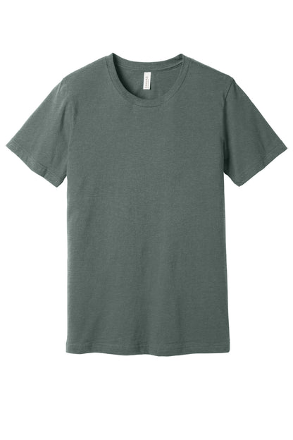 BELLA+CANVAS  Unisex Heather CVC Short Sleeve Tee. BC3001CVC