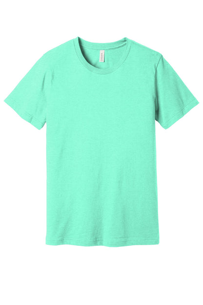 BELLA+CANVAS  Unisex Heather CVC Short Sleeve Tee. BC3001CVC