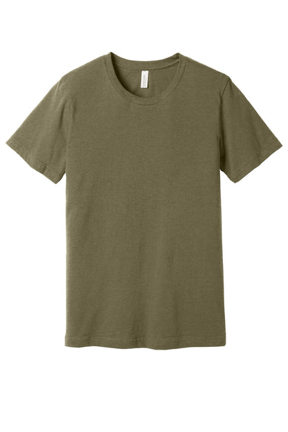 BELLA+CANVAS  Unisex Heather CVC Short Sleeve Tee. BC3001CVC