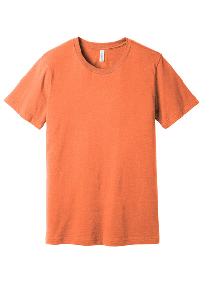 BELLA+CANVAS  Unisex Heather CVC Short Sleeve Tee. BC3001CVC