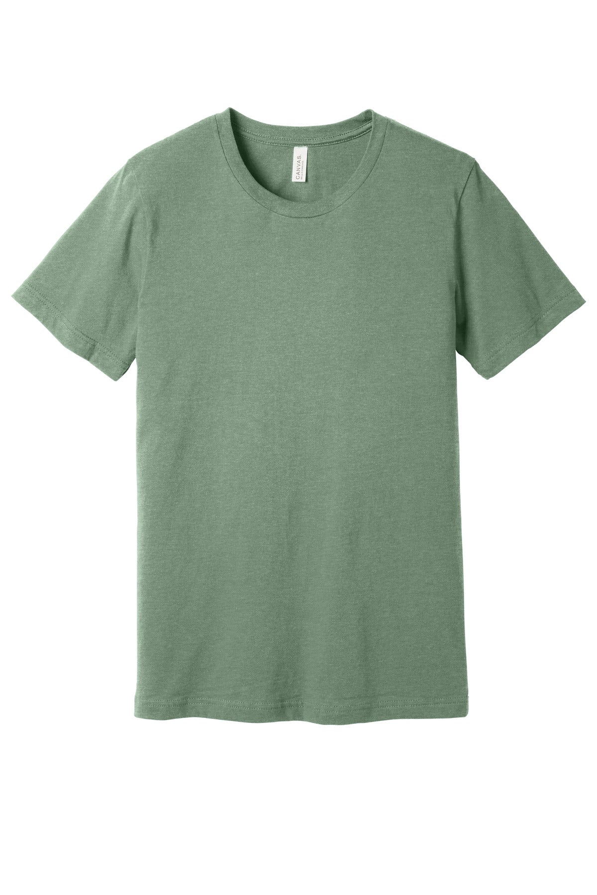 BELLA+CANVAS  Unisex Heather CVC Short Sleeve Tee. BC3001CVC