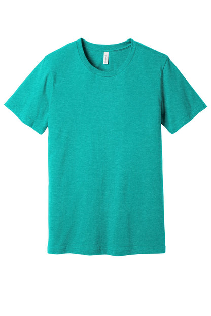 BELLA+CANVAS  Unisex Heather CVC Short Sleeve Tee. BC3001CVC