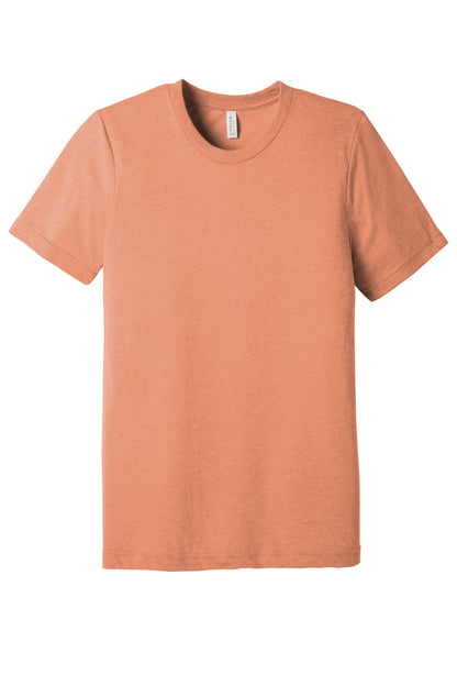 BELLA+CANVAS  Unisex Triblend Short Sleeve Tee. BC3413