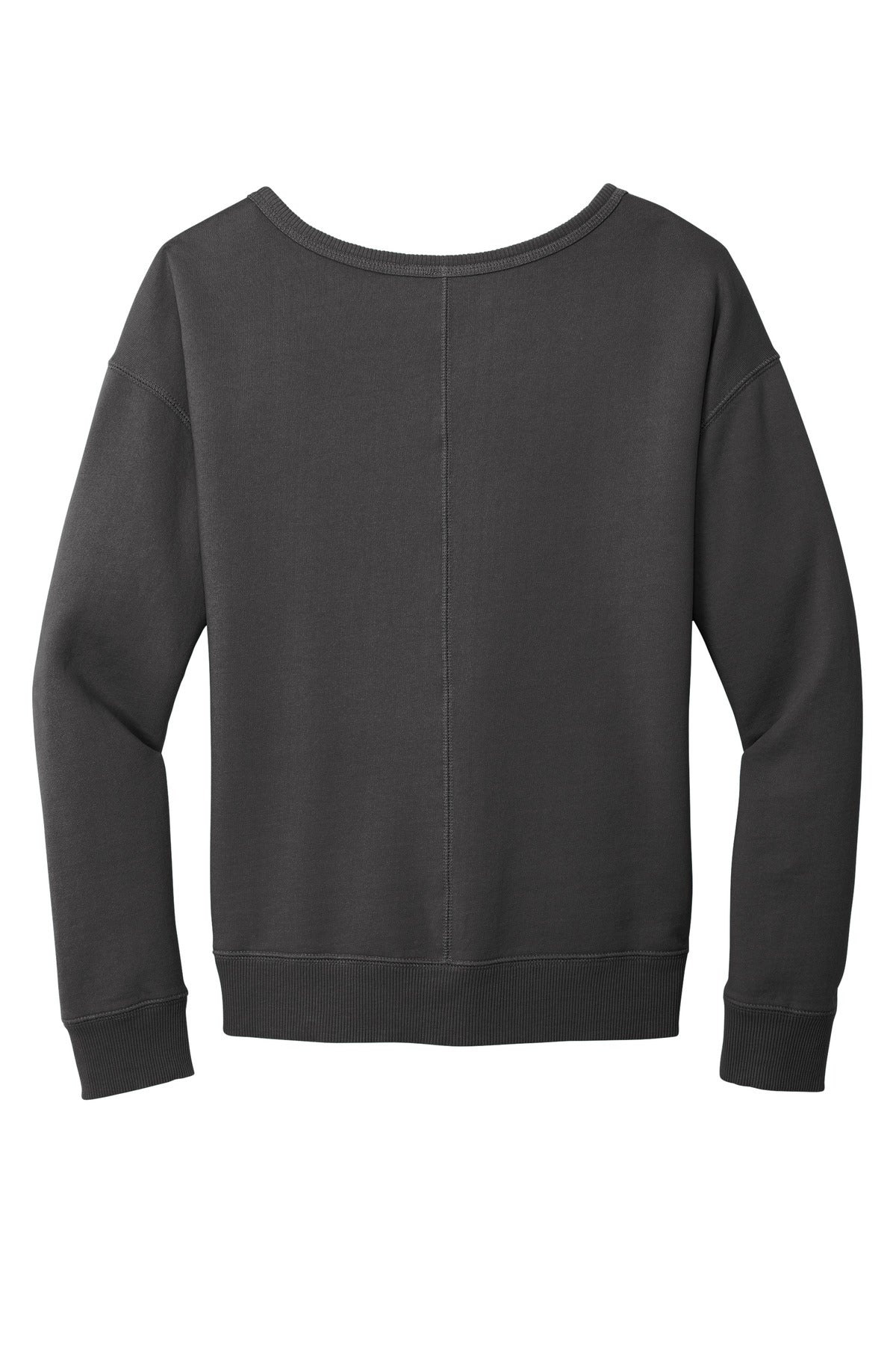 Port & Co Women's Beach Wash Garment-Dyed V-Neck Sweatshirt LPC098V